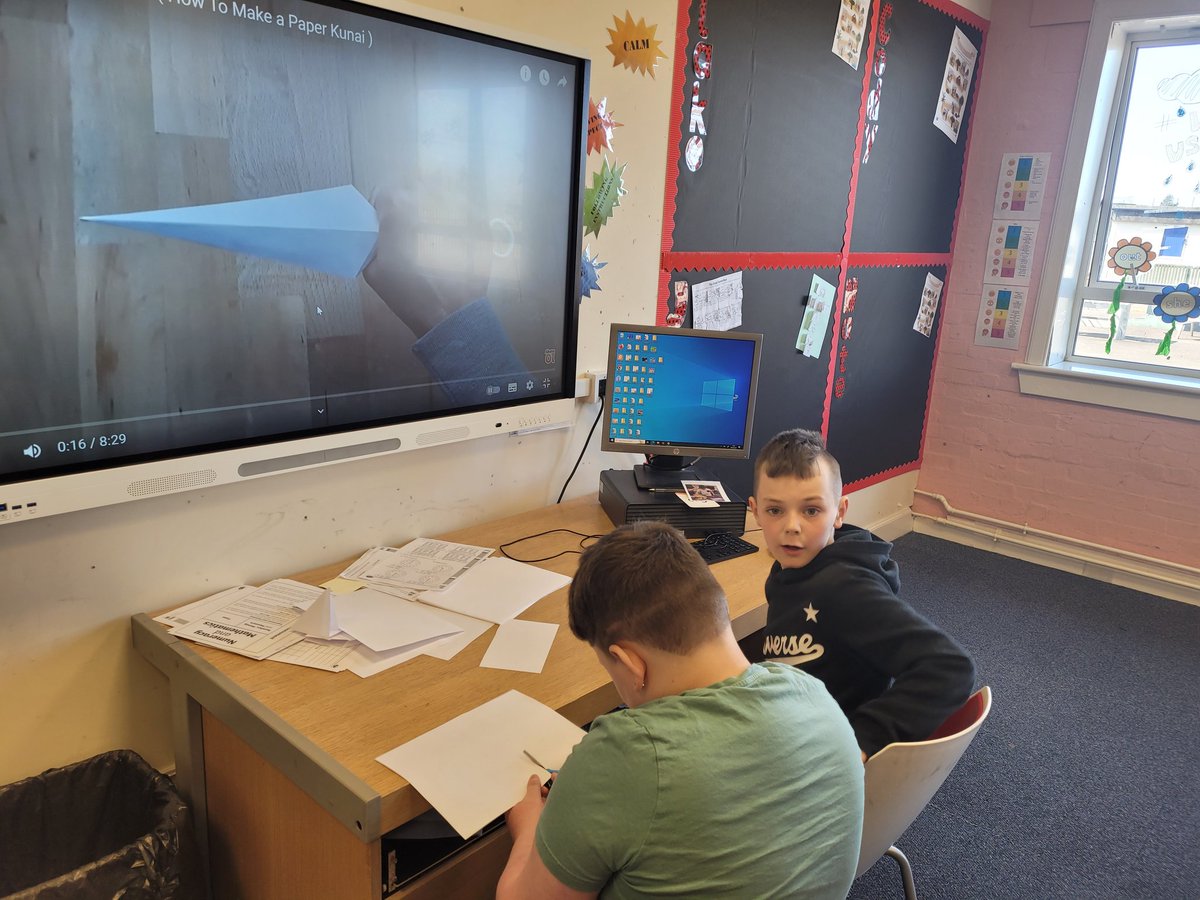 Miss Reilly (@missreillyiwbs) on Twitter photo Lovely to see these <a href="/IWBSFalkirk/">Inclusion&Wellbeing</a> Class 2 pupils working together today. B demonstrated his amazing origami skills and supported N to give it a go too. Positive communication by both pupils #Article31 #Article29 #positiverelationships Lovely to see these <a href="/IWBSFalkirk/">Inclusion&Wellbeing</a> Class 2 pupils working together today. B demonstrated his amazing origami skills and supported N to give it a go too. Positive communication by both pupils #Article31 #Article29 #positiverelationships