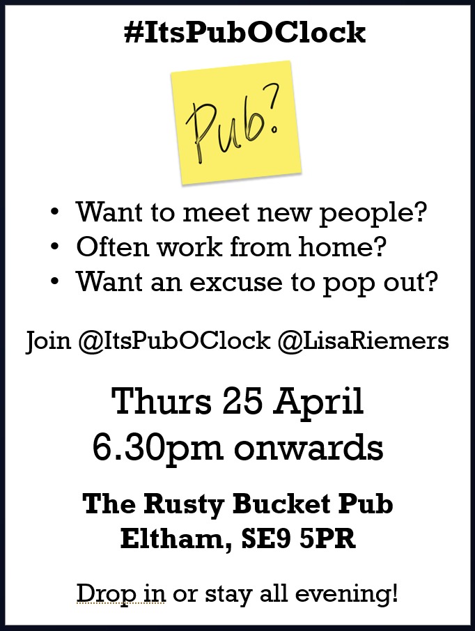 This week we're back @RustyBucketPub join us Thurs eve from 6.30pm. Pop in or stay all evening #ItsPubOClock