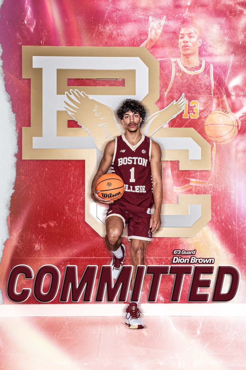 I am proud to announce my decision to further my academic and athletic career at Boston College. I am hopeful for the future! Go Eagles 🦅