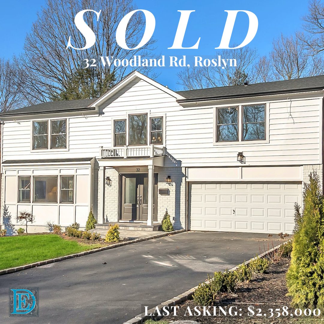 Thrilled to announce the sale of 32 Woodland Rd, Roslyn! 🏡 Congratulations to my amazing sellers for entrusting me with their home journey 🎉For All Your Real Estate Needs: 516.707.9022

#daliaelison #sold #closed #roslyn #longisland #longislandrealestate #longislandhome