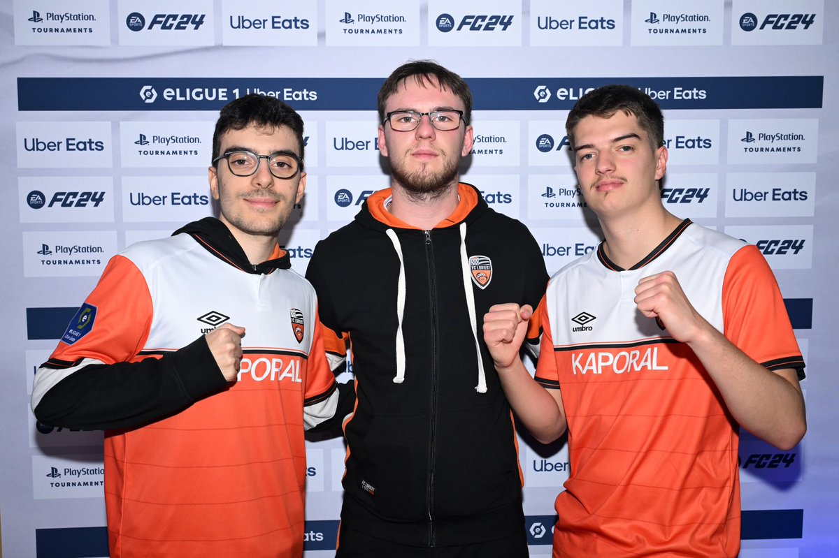 Victoire 4-1 vs @OM_Esport_ en demi finale de la @eLigue1UberEats GG à eux Qualifié pour la finale du championnat de France pour la 4ème année consécutive ! 🇫🇷 X 🇮🇹 @Montaxer_ @CoachMookie_ L’aventure continue @FCLorient @FCL_eSports 🧡🧡