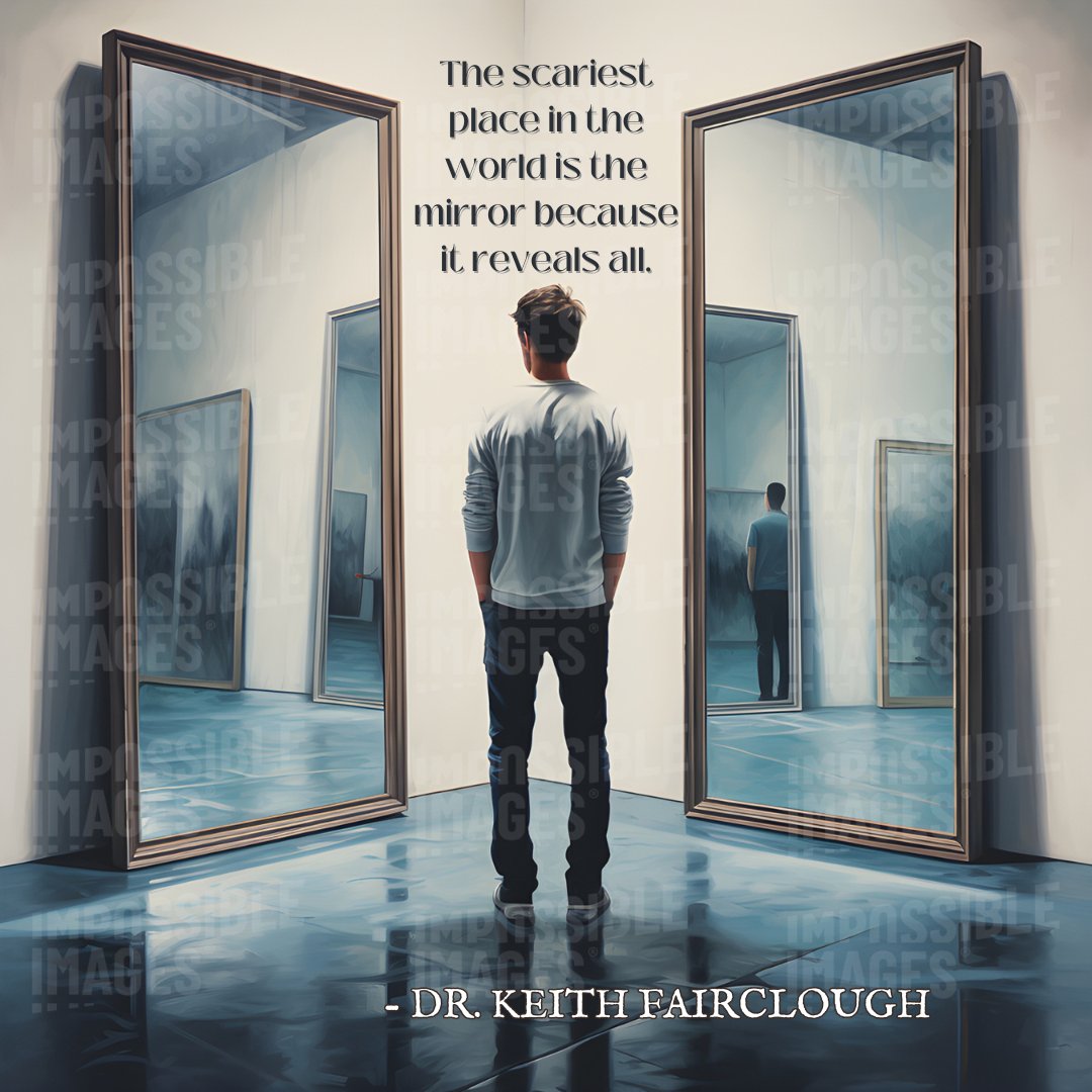 FaircloughCS's tweet image. &quot;In the mirror, lies the truth we may not want to face, reflecting our deepest fears and vulnerabilities.&quot;

#FaircloughCS #FCS  #MirrorReflection #FacingTruths #DeepVulnerabilities #SelfReflection #InnerTruths #MirrorTruths #FacingFears #VulnerableReflections  #InnerStrength