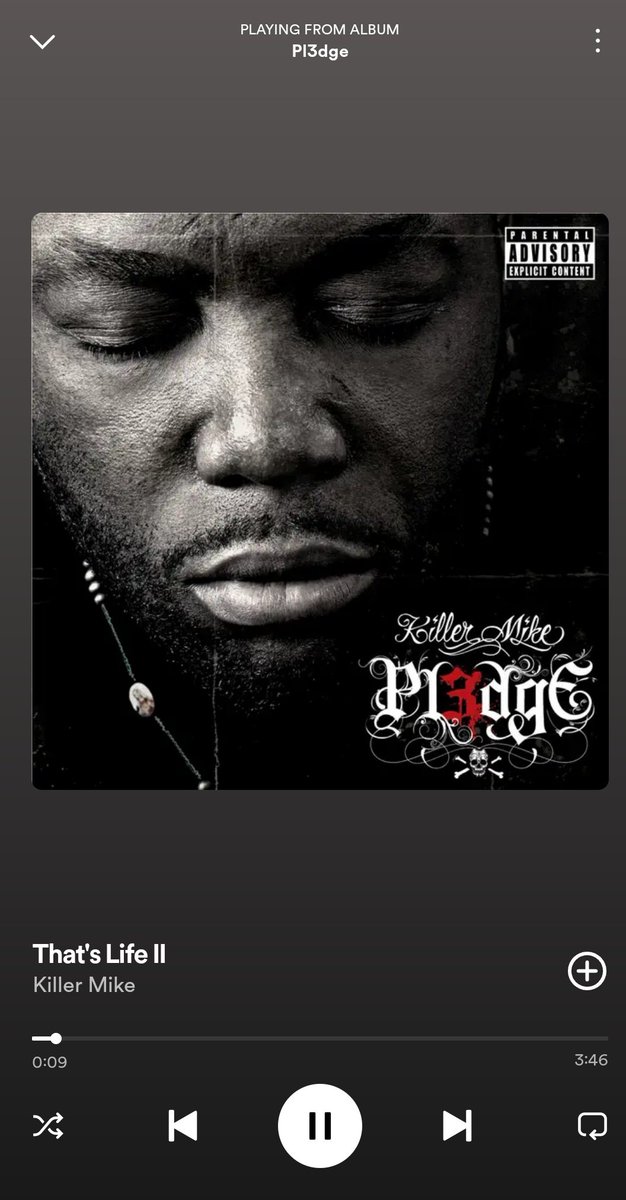 Smffco's tweet photo. @KillerMike "That's Life II"
#songsiproduced https://t.co/K42gfcZtZG