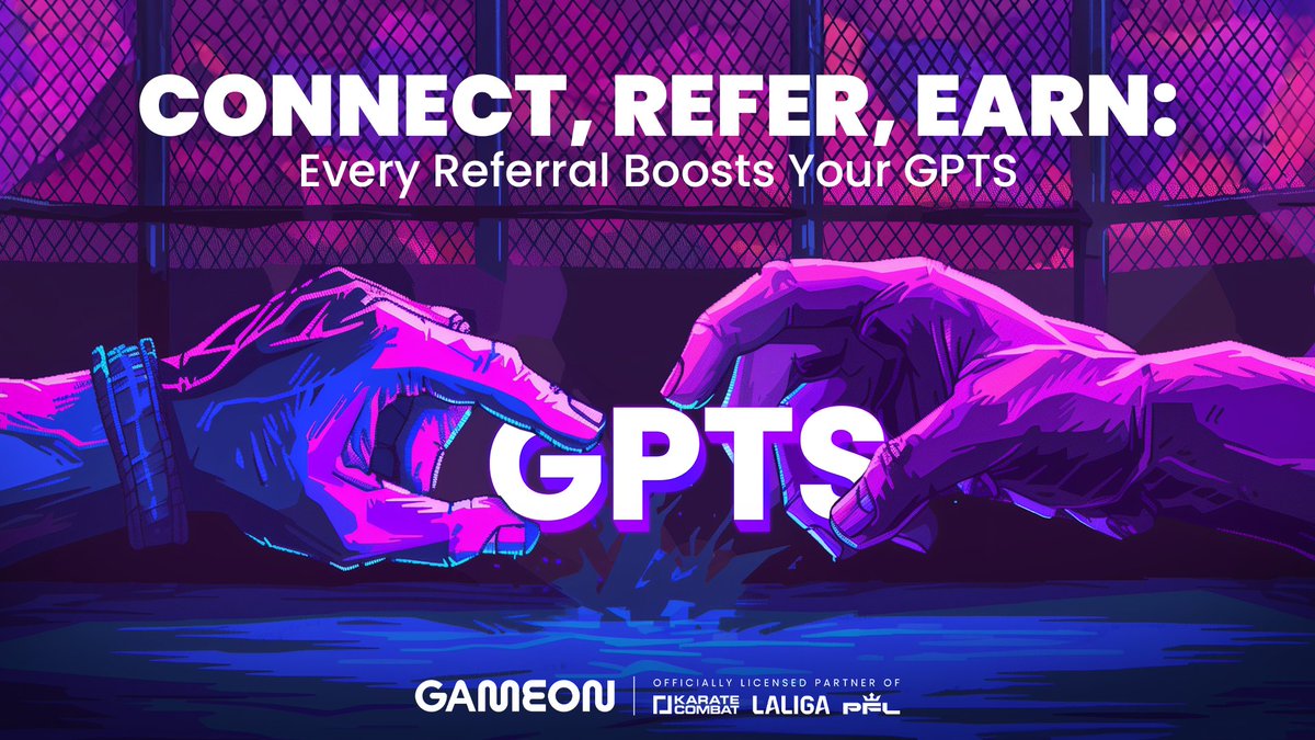 Convincing friends to join the #GPTS campaign and win rewards with you... 

Level: Impossible? More like...

Level: Inevitable with the GPTS ($GAME) we have up for grabs! 🙋‍♂️🙋‍♀️

Start referring, start winning! 

➡️ gpts.gameon.app ⬅️

$GAME