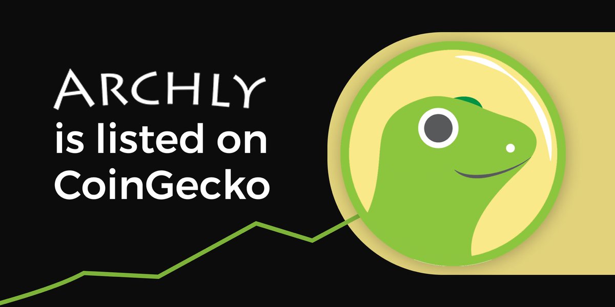 Our Arc token has been listed on @coingecko! 🥳 We’ve added a link to our CoinGecko page on archly.fi for easy access. You can also access real-time charts for Archly DEX’s pools across all 21 of our chains at @GeckoTerminal (links at docs.archly.fi)!