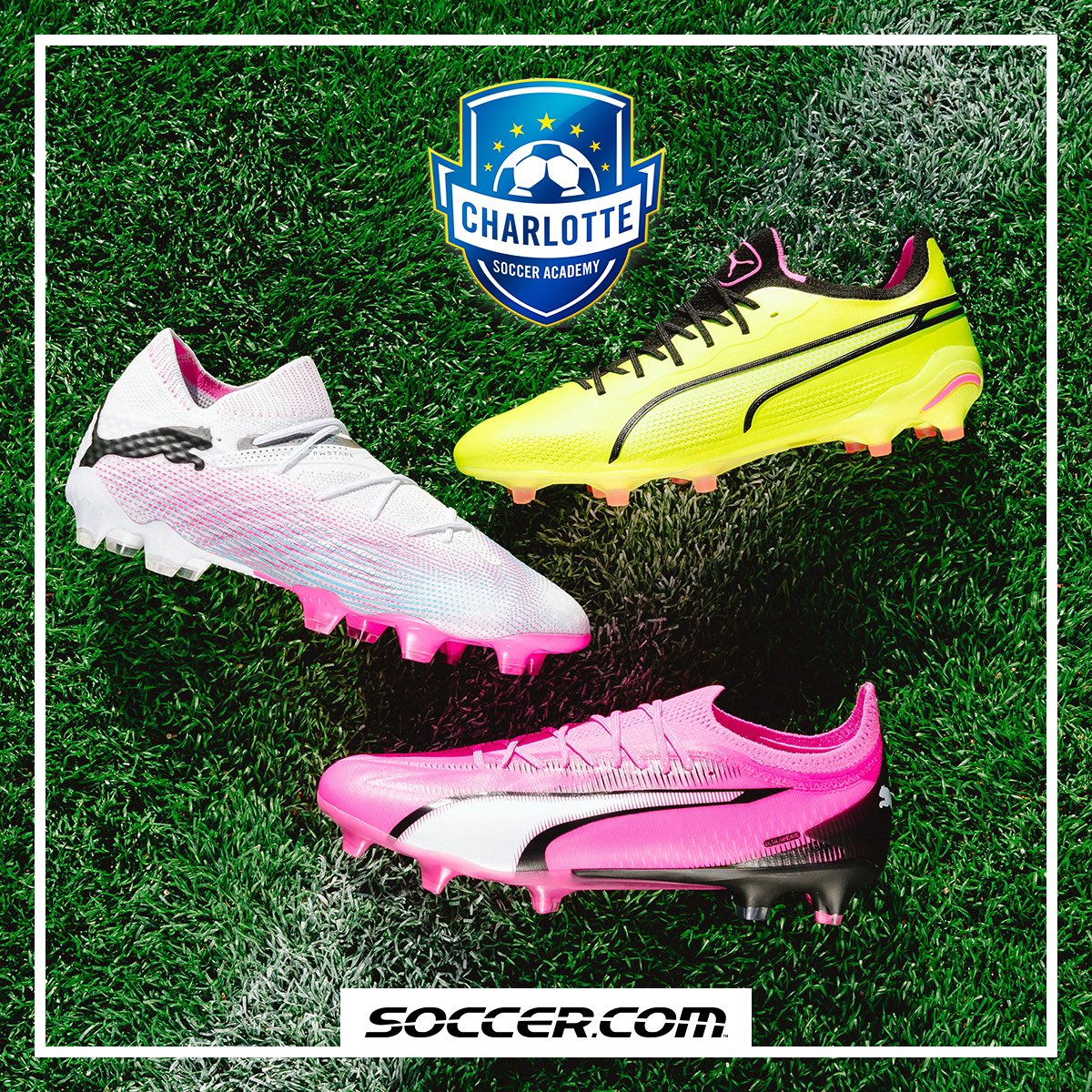 FREE SHIPPING!!! 👟 

Use code SHIPFW at @soccerdotcom using link below now through May 31 and receive free shipping on footwear!
Save now💰👉 pntrs.com/t/8-10972-3079…

#proudpartner #soccerfootwear #footwear #charlottesocceracademy