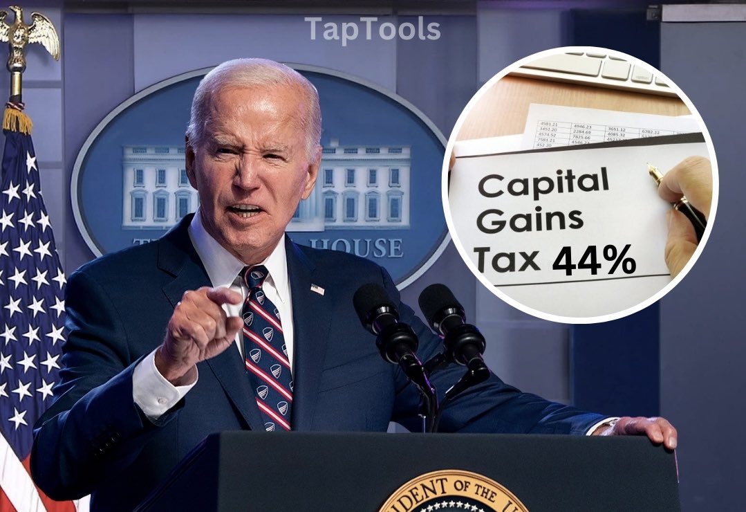 Would you vote for Joe Biden after raising capital gains tax to 44% ?