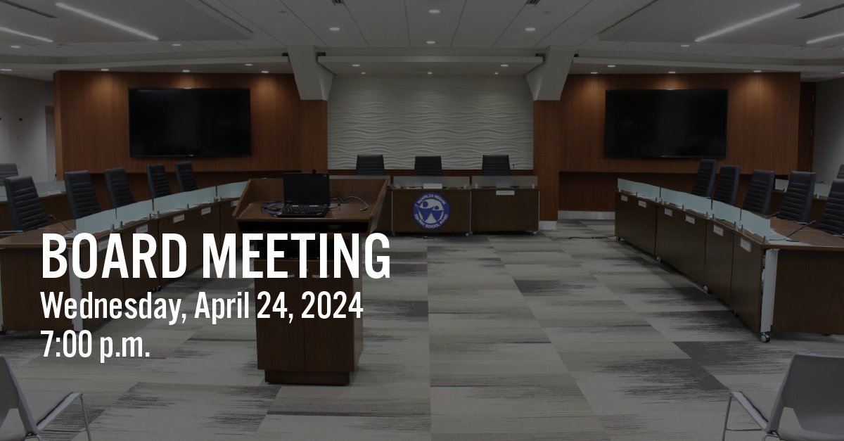 Join our trustees and staff tonight for our Board Meeting which starts at 7pm. Agendas: wrdsb.social/Agendas Livestream: youtube.com/c/WRDSBVideo/l… A recording of the meeting will be available on #YouTube within 24 hours after the meeting ends. #WRDSBmtg