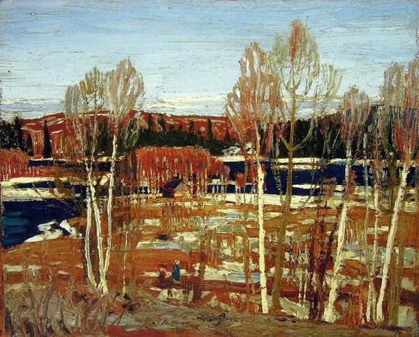 1917 Lowrie Dickson's Cabin with Daphne and Annie in the foreground #tt1917