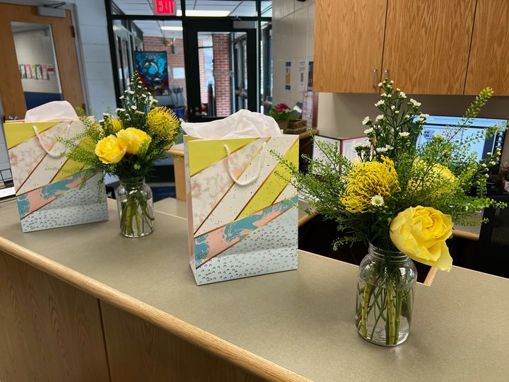 Today the PTA thanked the two Dryden admins for Administrative Professional's Day!
We've also been busy celebrating the school's Paraprofessionals and Bus Drivers - and will have more for the Nurses and Crossing Guard soon.
Thanks to the staff who make Dryden such a great place!