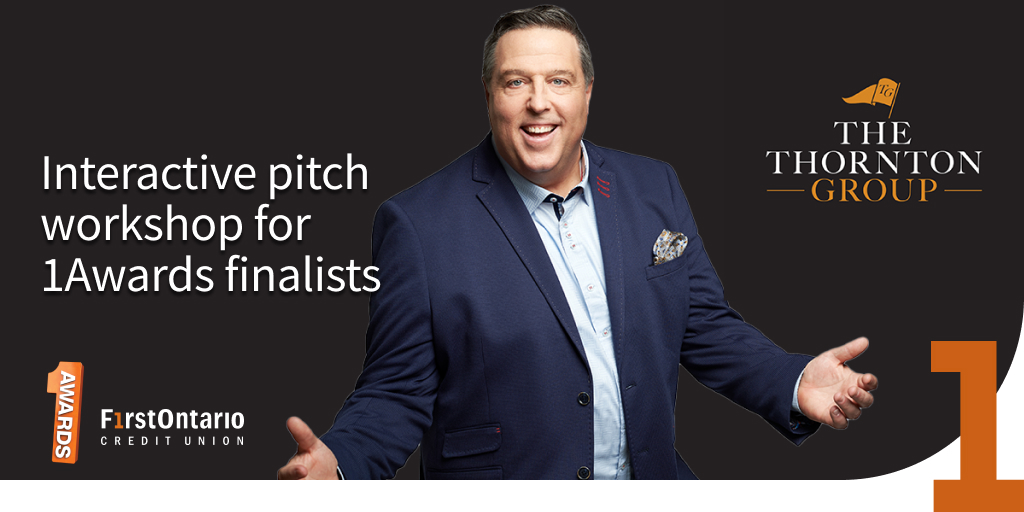 What makes a presentation truly memorable? #1Awards finalists will find out tomorrow in our exclusive workshop with The Thornton Group. Get the skills to impress! #FirstOntario