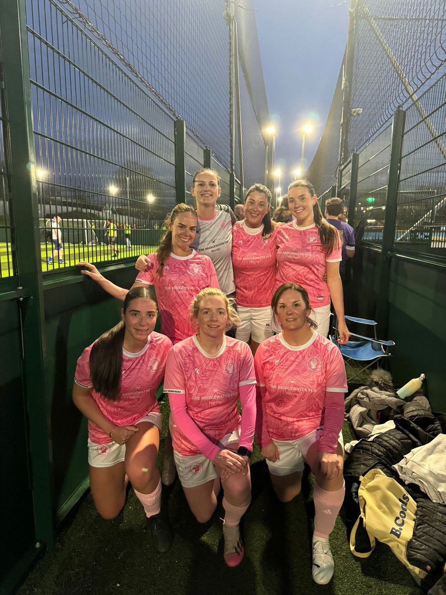 5s tonight with WWFC, managed to bag my first ever goals in a. Competitive game 😄 even scored one with my left foot 😅. Well played girls 🩷 #worsley #football #womensfootball #womeninspirt #5aside