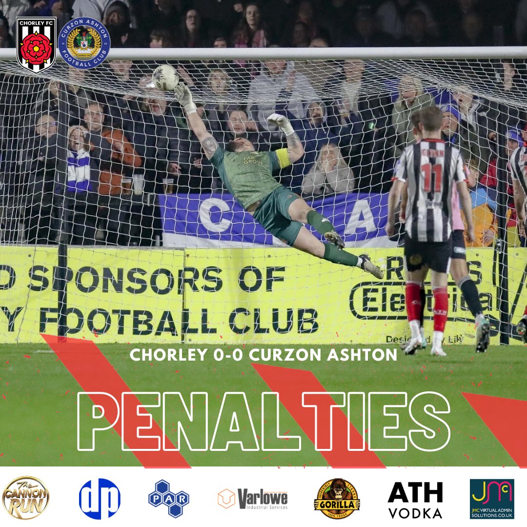 Penalties it is…