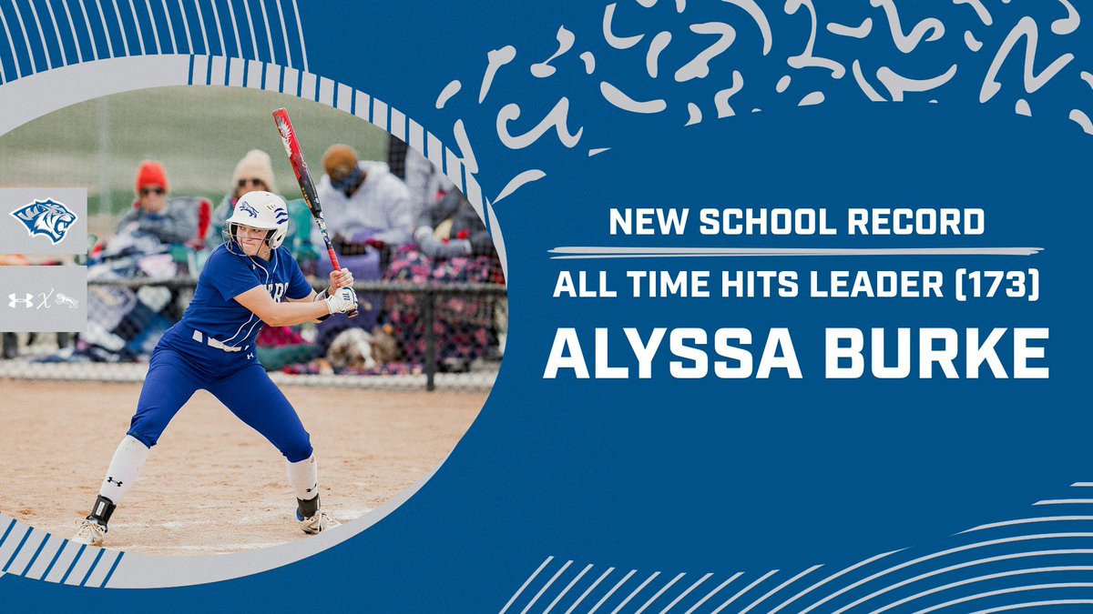 DWU Athletics (@dwusports) on Twitter photo We have a new hit queen! Alyssa Burke is your new all-time leader in career hits at DWU! <a href="/DWUSoftball/">Dakota Wesleyan Softball</a> #BleedBlue We have a new hit queen! Alyssa Burke is your new all-time leader in career hits at DWU! <a href="/DWUSoftball/">Dakota Wesleyan Softball</a> #BleedBlue