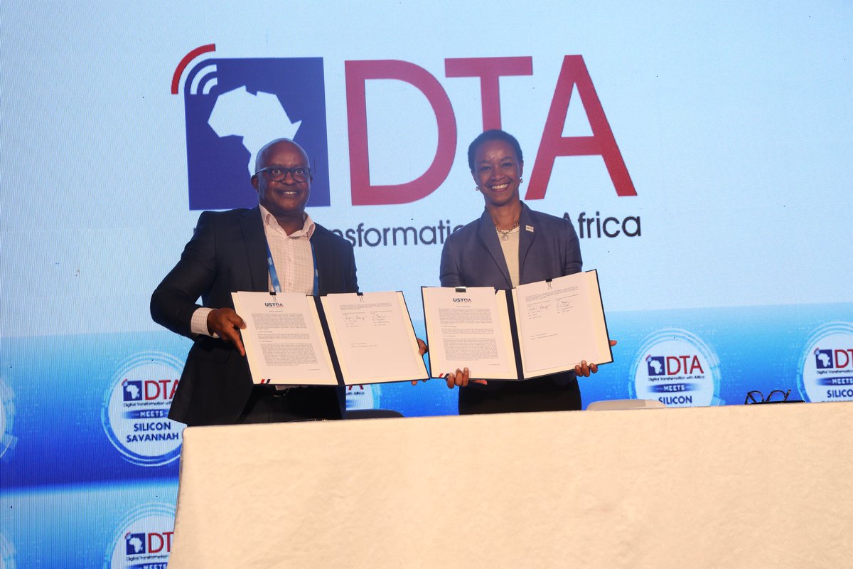 USTDA signed a feasibility study grant agreement w/ @CSquared_Africa to help hundreds of thousands of Africans gain access to affordable #broadband for the first time through the development of an open-access cross-continental fiber optic backbone. 🔗ow.ly/AhzP50RnzNH