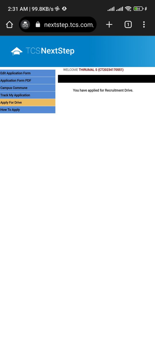 Thirumalksgowda's tweet photo. @TCS I did not get my admit card for the exam scheduled on 26/04/2024 even after I am eligible in all the terms and conditions set by the tcs and even after checking all the details in application I find no mistake in the application. I lost trust on tcs
Appln no - CT20234170551 https://t.co/lHtNbPcqMX