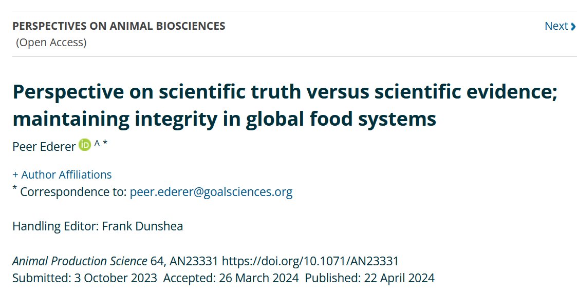 'Scientists who are willing to fill the gap & give the decision makers the truth they seek may be seen as more relevant, & may be rewarded with more research funding to find even more of that truth. That becomes the point through which agenda-driven scientists make their entry'