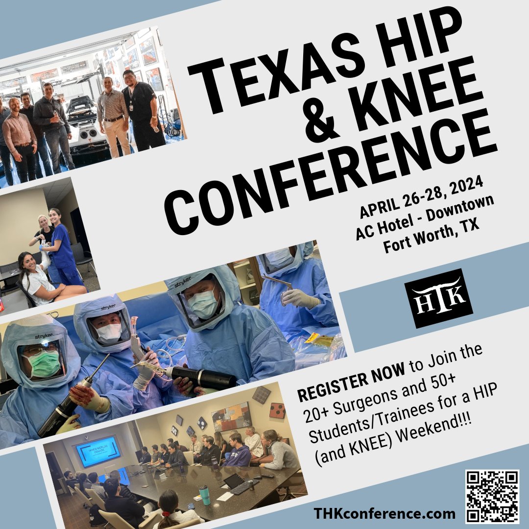 Excitement is building as there are TWO more days till #THKConference2024

Thrilled to express our gratitude to our amazing sponsors for their unwavering support!🦴🔨