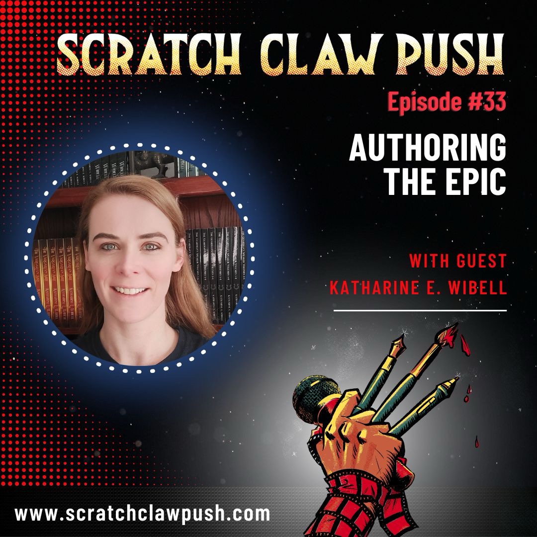I am thrilled that I was able to be interviewed on Scratch Claw Push! THANK YOU for inviting me to talk about my books! 

youtu.be/bpxOsQwsg3s?si…

#Katharineewibell #indieauthor #authorinterview #fantasyauthor #selfpublishingjourney #readercommunity #Authorcommunity #fantasybooks