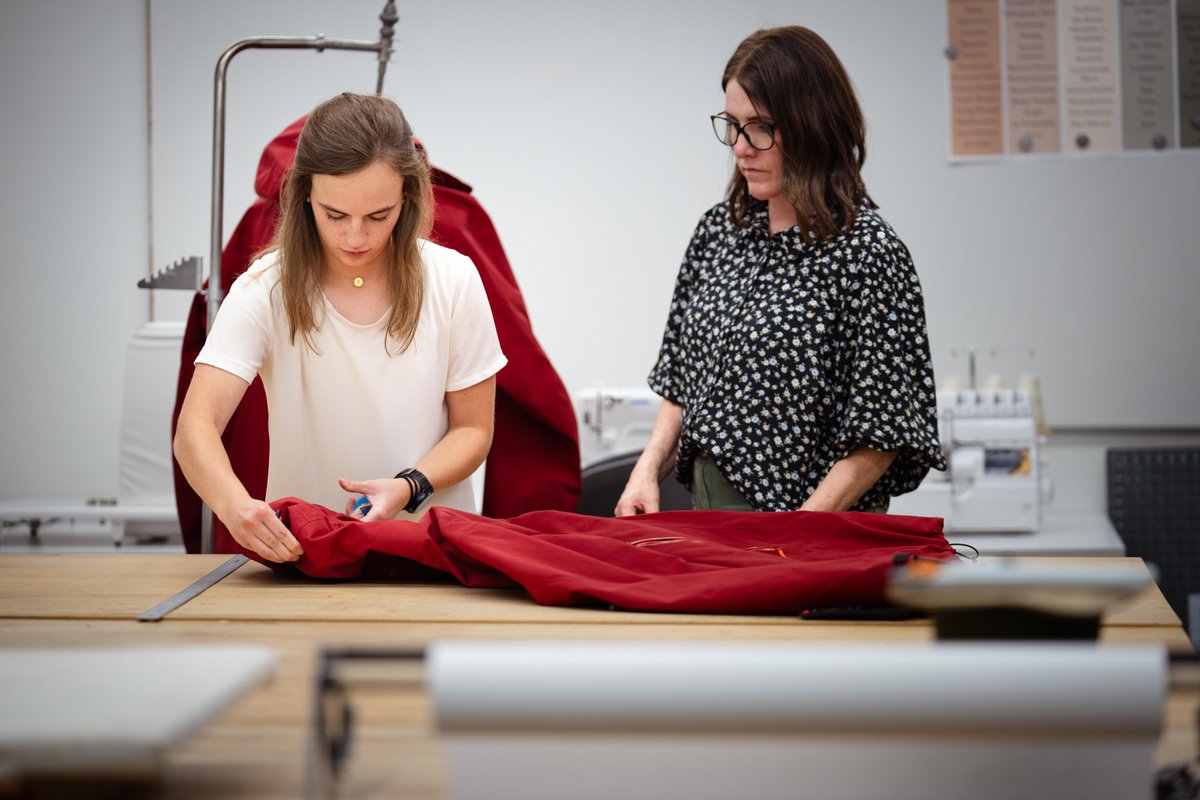 We're excited to announce a new partnership between USU's Outdoor Product Design and Development program and Salt Lake Community College's Fashion Institute! Click the link below to learn more! usu.edu/today/story/us…