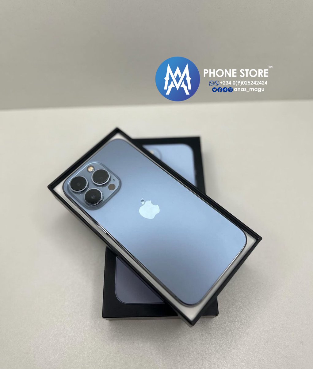 engr_maigarii's tweet photo. Original 13pro max is available #ANASMAGUPHONESTORE https://t.co/9vz2UD1VgQ