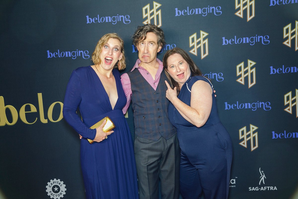 ericgouldbear's tweet image. Producers Becky Miller, @ericgouldbear &amp;amp; @NiceJewishNikki at the Apple TV premiere of #BelongingTheSeries 

📸 Matt Stasi (stasiphotography.com)