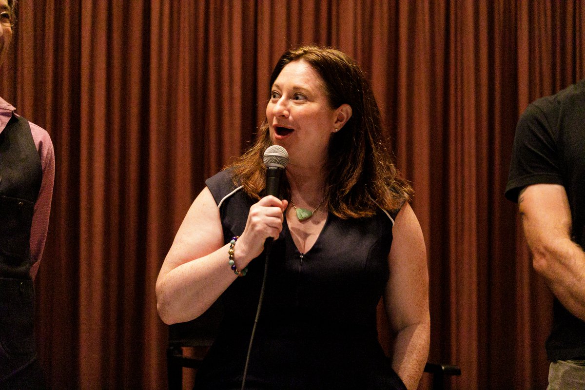ericgouldbear's tweet image. Producers Becky Miller, @ericgouldbear &amp;amp; @NiceJewishNikki at the Apple TV premiere of #BelongingTheSeries 

📸 Matt Stasi (stasiphotography.com)