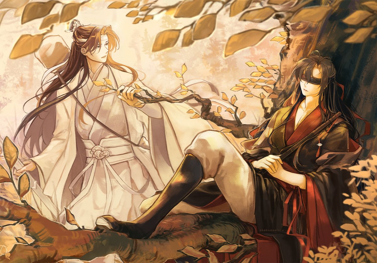Volume 3 of MDZS's French publication is out today so I think I can finally unseal this from the vault haha. Very honored to be invited back again, thank you so much! #魔道祖師 #忘羨