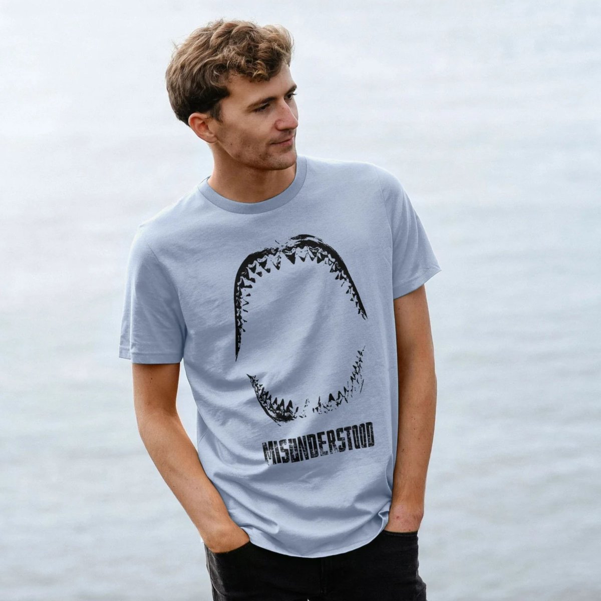 'Misunderstood' Shark Organic Cotton T-Shirt. 🦈
spiritanimalclothing.co.uk/collection/men… 

#sustainablefashion #shark #jaws
#misunderstood #spiritanimal #mensfashion #tshirt #predator #animallover #sharktshirt #sharklover #ocean #greatwhite #savesharks #sharkconservation #plasticfree