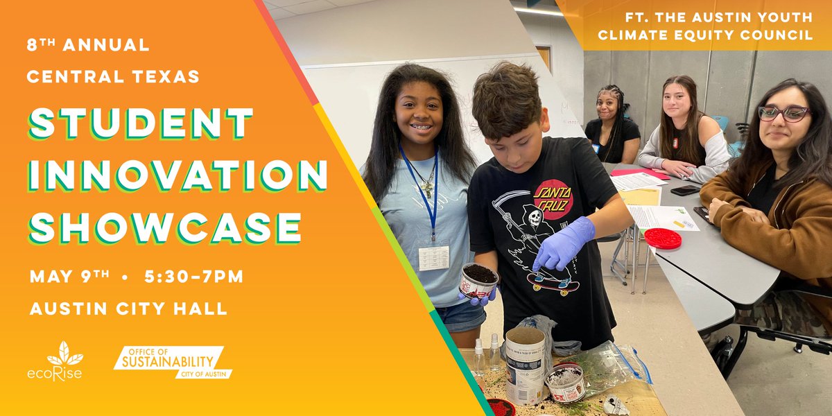 ecorise's tweet photo. Hear more from them at the 8th Annual CTX Student Innovation Showcase on 5/9. RSVP π https://t.co/kZoezilGUO. #CTXshowcase24 (2/2) https://t.co/QzYrHP386X