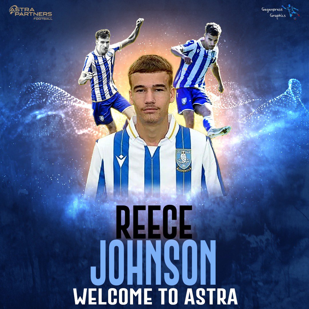 ✍️ Delighted to welcome @swfc left back Reece Johnson to the Astra family 🦉🤝 #swfc #owls #nextgen #reecejohnson #sheffield