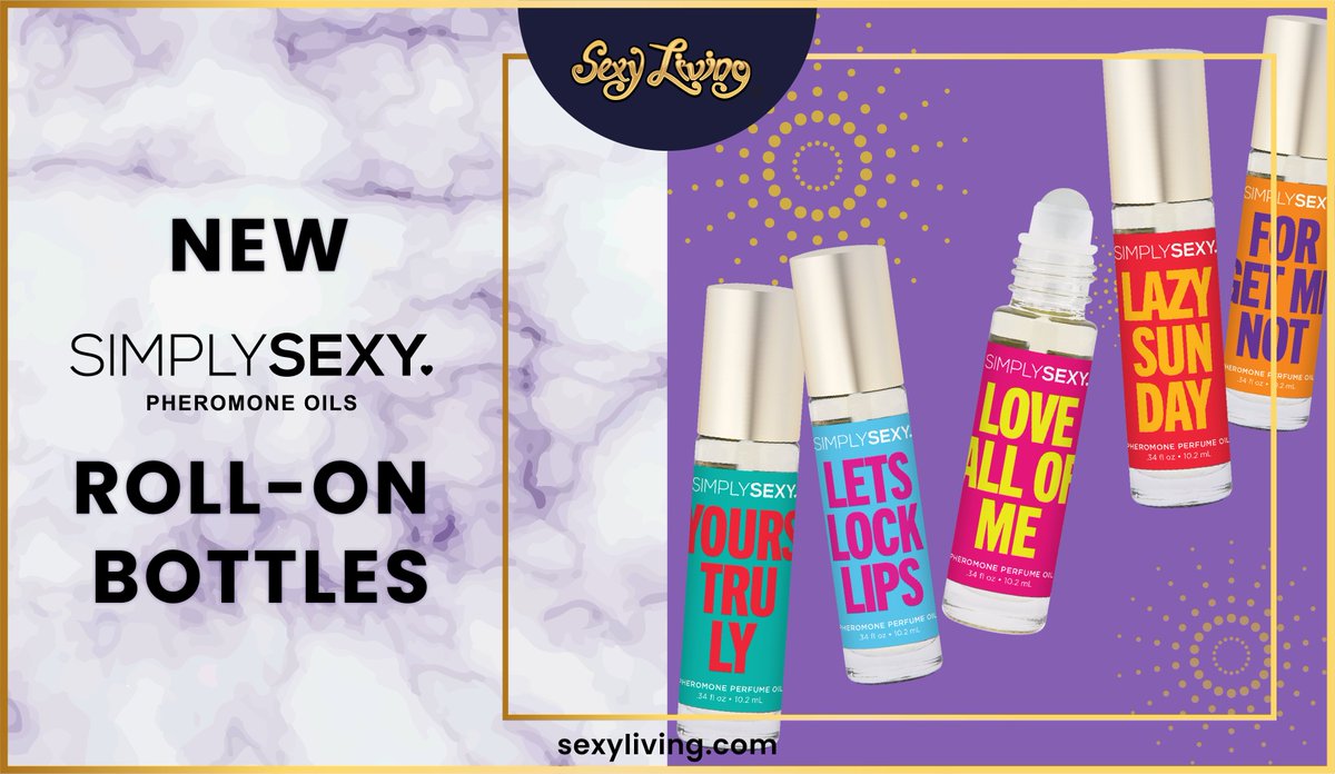 New Simply Sexy Pheromone Oils! Your favorite fragrances now in a roll-on bottle for longer-lasting wear. #wholesale #startup #onlinebusiness #startupbusiness #ecommerce #sexy #dropshipping #relationships #b2b #sexeducation #sexualhealth