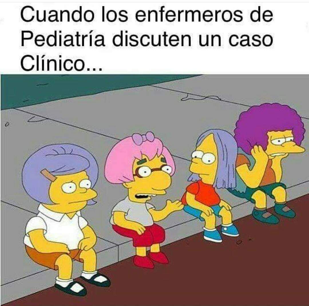 Nosotras las Enfermeras de pediatría.