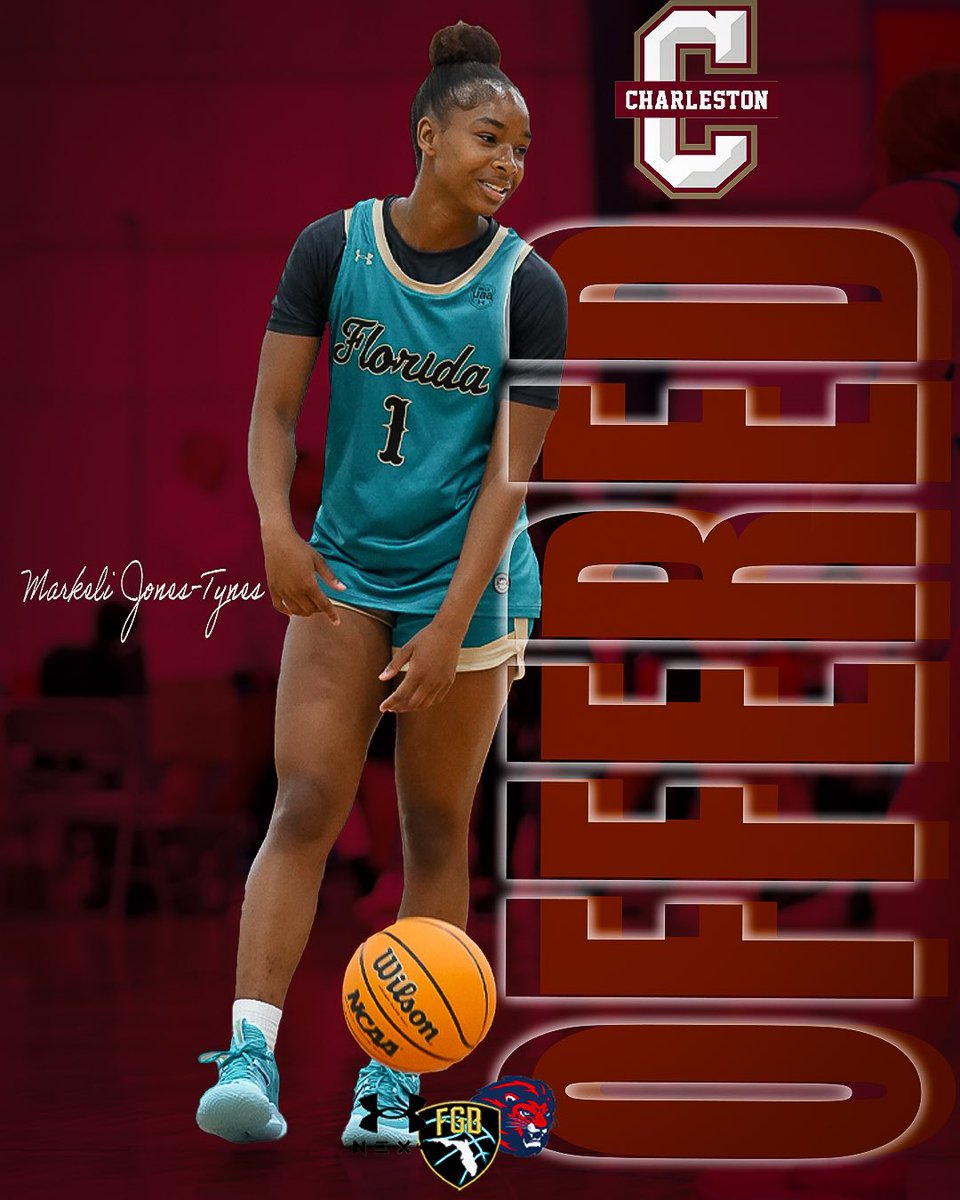 Had a great conversation with @coachschneider5 and have been blessed with an offered from College of Charleston. Big thanks to the coaching staff for believing in me. @FGBvsEveryone @WALadyLionBball