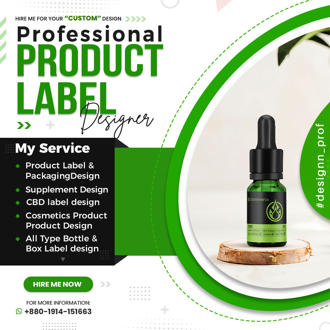 We Provide BOX DESIGN | PRODUCT LABEL | SUPPLEMENT LABEL  | COFFEE PACKAGING  | POUCH LABELS | AMAZON PRODUCT PACKAGING

cutt.ly/labeldesigner

#labeldesign #packagedesign #productlabel #CBD #customlabel #supplements #haircare #essentialoil #Packaging #bottlabel #amazon