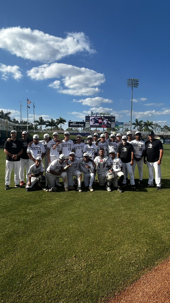 For the second year in a row we pick up the win in Hammond stadium 
#TEAMSOUTH