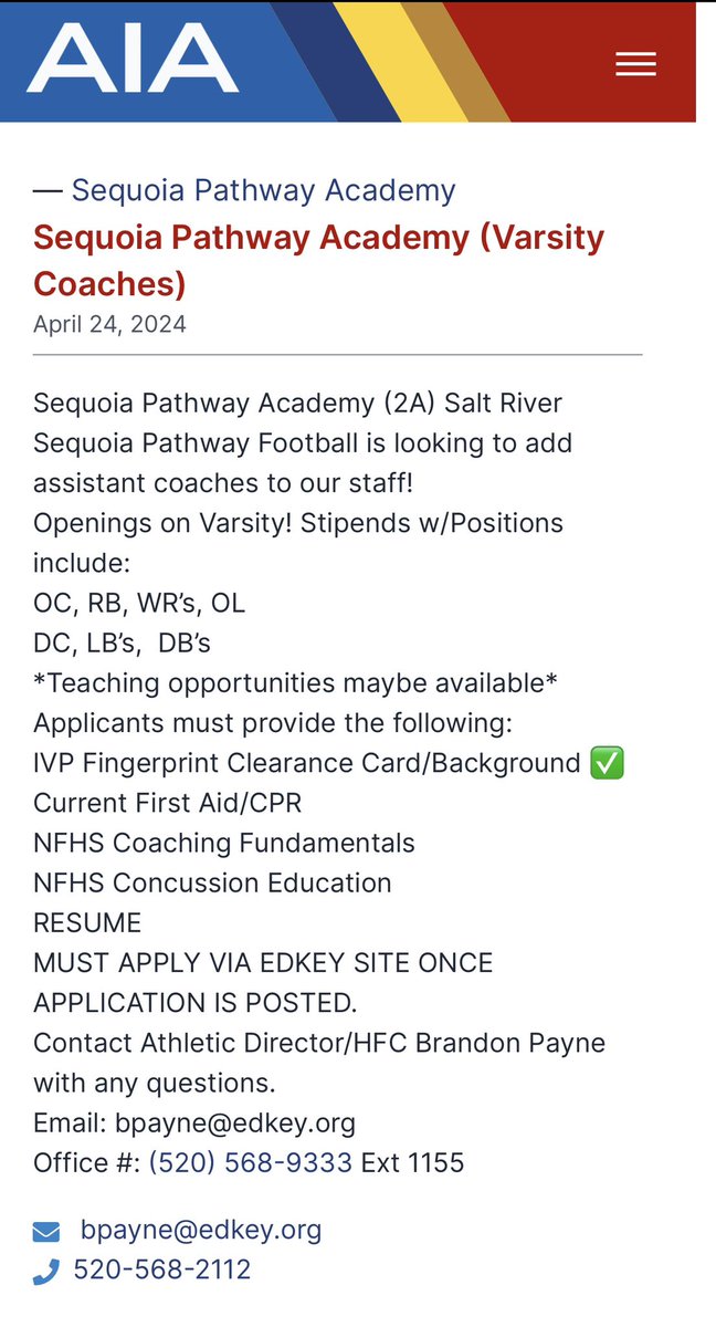 Coaching Opportunity‼️✅