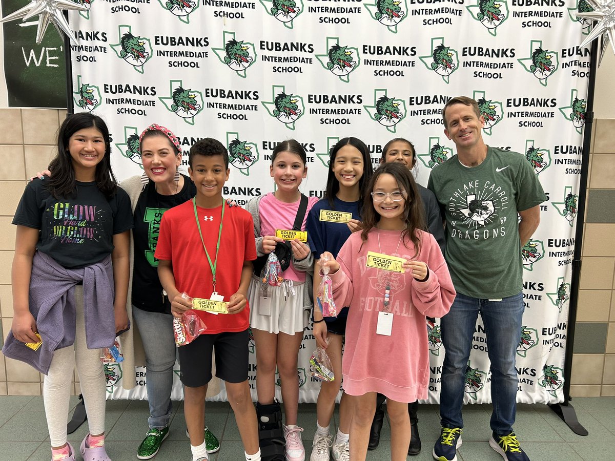 Congratulations to our Golden Ticket winners from last week! We are #dragonproud of each of you for your great leadership on campus.