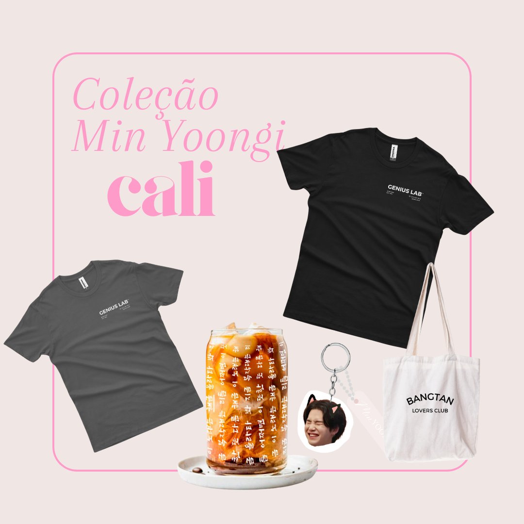 Coleção Min Yoongi liberada no site! calishopbrasil.lojavirtualnuvem.com.br/fanmade/