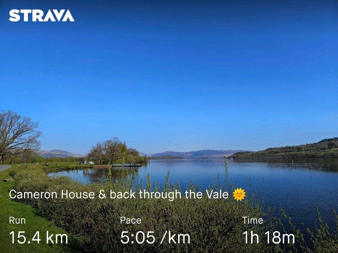 Beautiful day up Lochlomondside for a 15k run
#run #running #runnerslife #nikerunning #dayoffrun #runnersworld #MentalHealthMatters