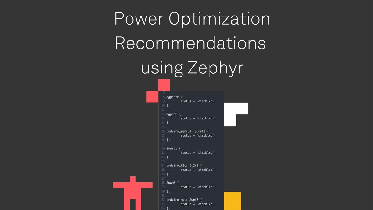 Every device/product has a set of constraints, and the current consumption for your particular device may vary based on which function you are performing. Let's take a look at some general recommendations for lowering current consumption with @ZephyrIoT: glth.io/3vYyOLh