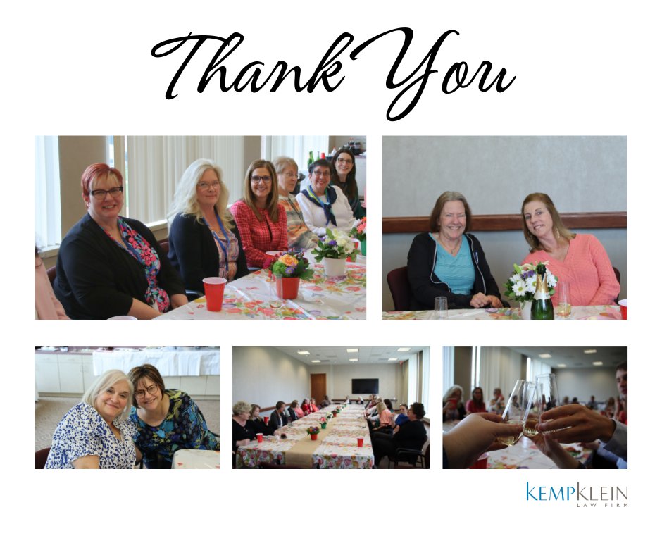 To honor our staff and the work which they perform throughout the year, we held a luncheon for Administrative Professionals Day. We are grateful for this incredible team’s dedication to excellence. 

#administrativeprofessionalsday #bestplacetowork #appreciation #law #lawfirm