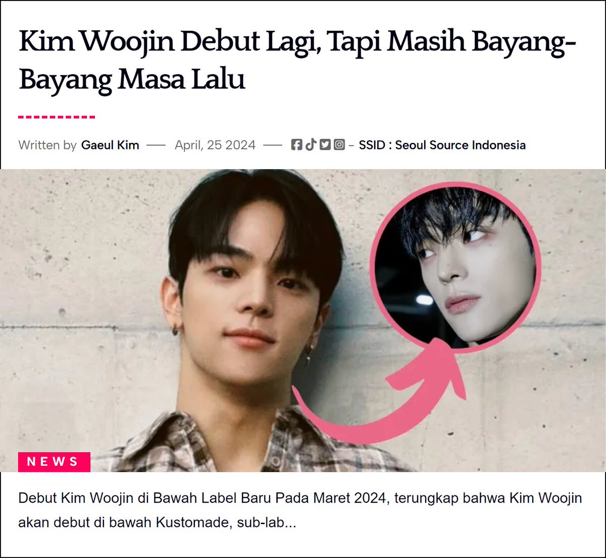 kpopdankdramaid's tweet image. #KimWoojinDebut
#Kustomade
#MyMagicCloset
#ILikeTheWay
Baca: seoulsourceid.rf.gd/kim-woojin-deb…
✨gaeul.rdz