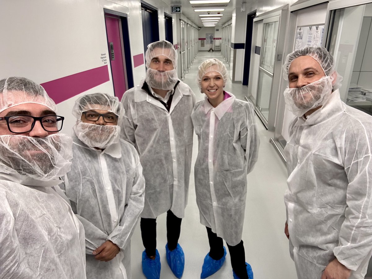 Visited EmpowerPharm’s new manufacturing facility in Ontario today—impressive solid dosage form production! Grateful for the opportunity my academic lab has had to work with these leaders in Canadian drug development and the Dan Family's generous support of @UofTPharmacy.