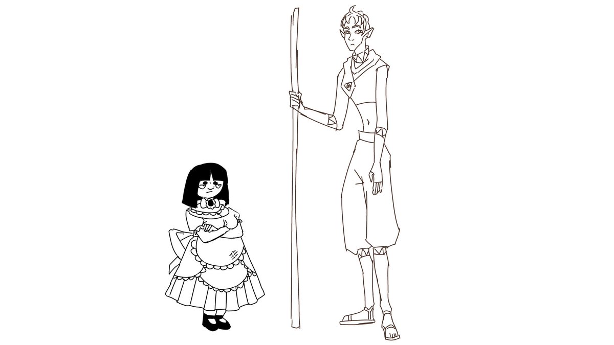 Saffi_Chan's tweet photo. Height differences 
#art #artist #digitalart #piplin #oc #originalcharacter #lolita #gothiclolita #gothic #lancer #seamstress #vxli https://t.co/IyTy8Ej0GT