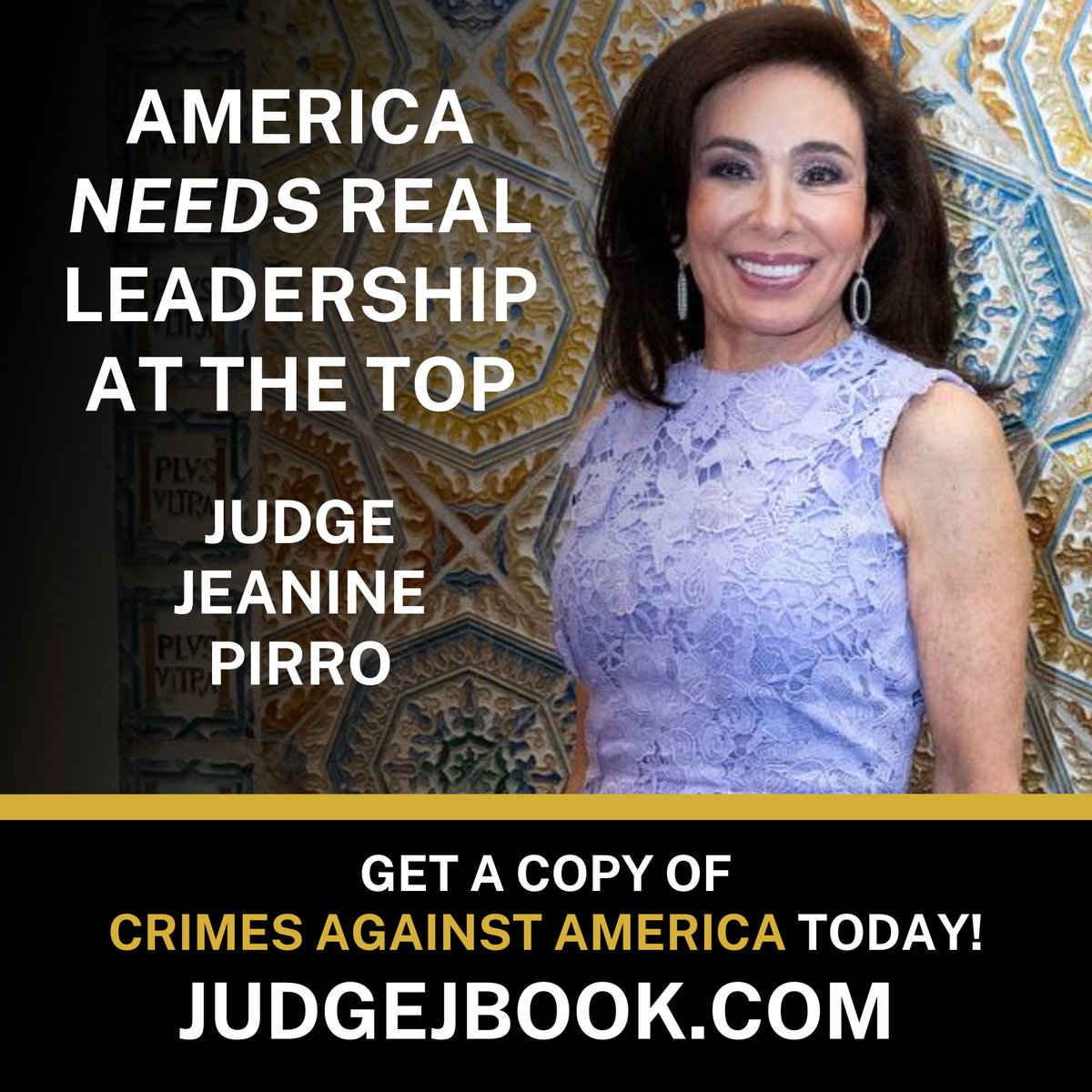 Go to WINNINGPUBLISHING.com today to get your copy of @JudgeJeanine's new book!