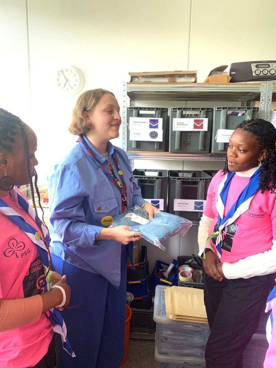 Yes! Exchange programs important when it comes to experience sharing and learning! The best of #GirlGuiding☘️

@africa_region 
@Pfadfinderinnen 
@wagggsworld