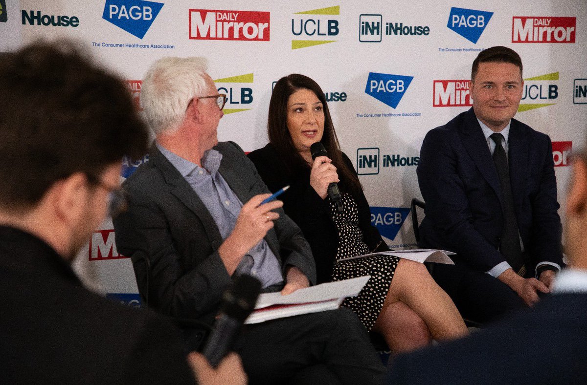 🗣‘It’s time to take the best of the NHS to the rest of the NHS’ Thanks to our guests @wesstreeting, @PAGBselfcare and @UCL_Business this evening for a fascinating discussion on the future of healthcare in Britain. Look out for our next event with @DailyMirror coming soon!