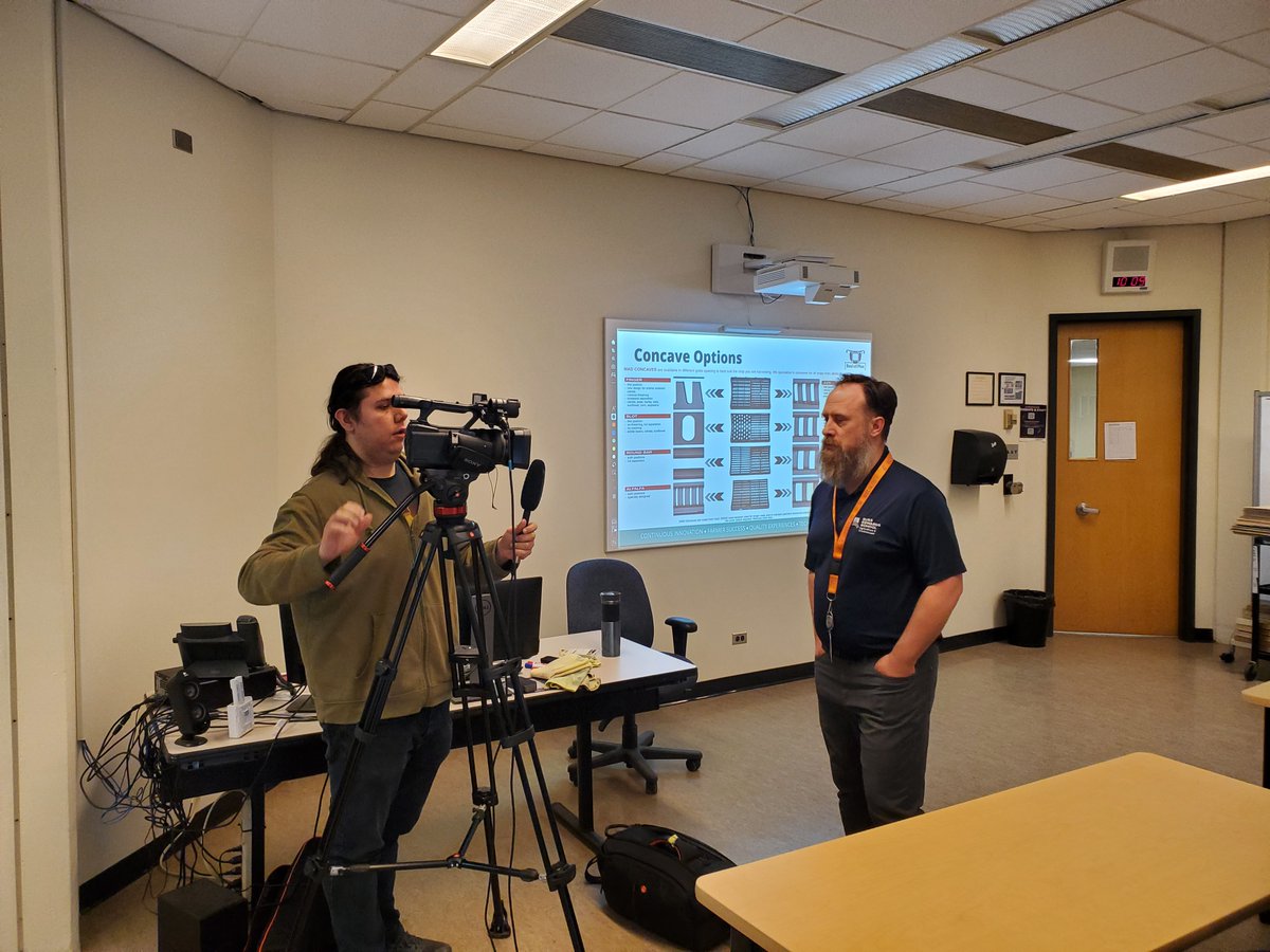 Thanks @BushelPlus for joining our Agriculture & Agribusiness students in the classroom today, and for collaborating with our Creative Media students to document your collaboration with the college. Our students truly benefit from your support. 🤝