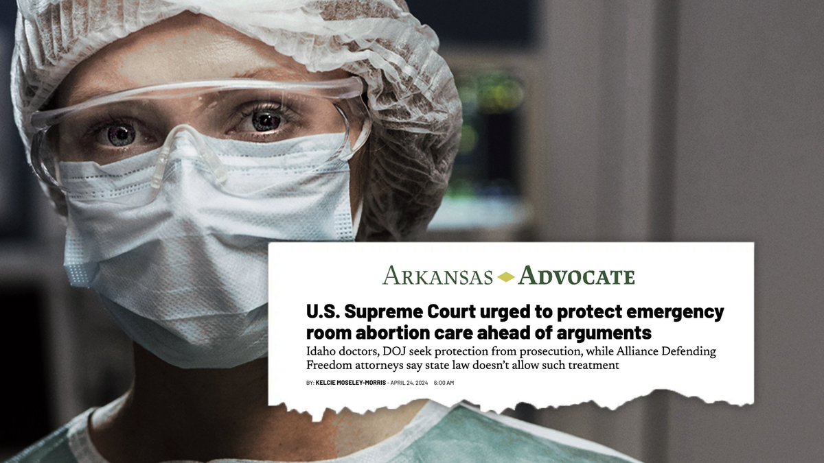 Shockingly, pregnant women may soon lose their right to emergency care. Arkansas, the time to restore reproductive rights is NOW. Sign the petition to put the #ARabortionamendment on the ballot today. #arpx #AbortionIsHealthcare #SCOTUS